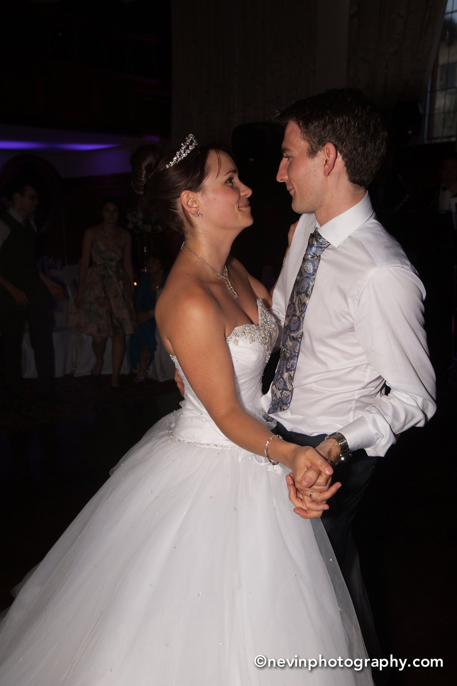 Couples first dance as husband and wife